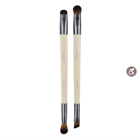 NIB ecotools Eye Enhancing Duo Makeup Brush Set - Picture 7 of 16